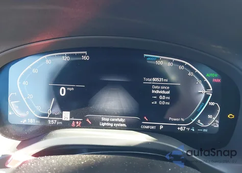 2021 BMW X3 Phev xDrive30E z USA, uszkodzony, nr VIN 5UXTS1C04M9E77669